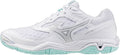 Mizuno Women's Wave Phantom 3 Court Shoes - White