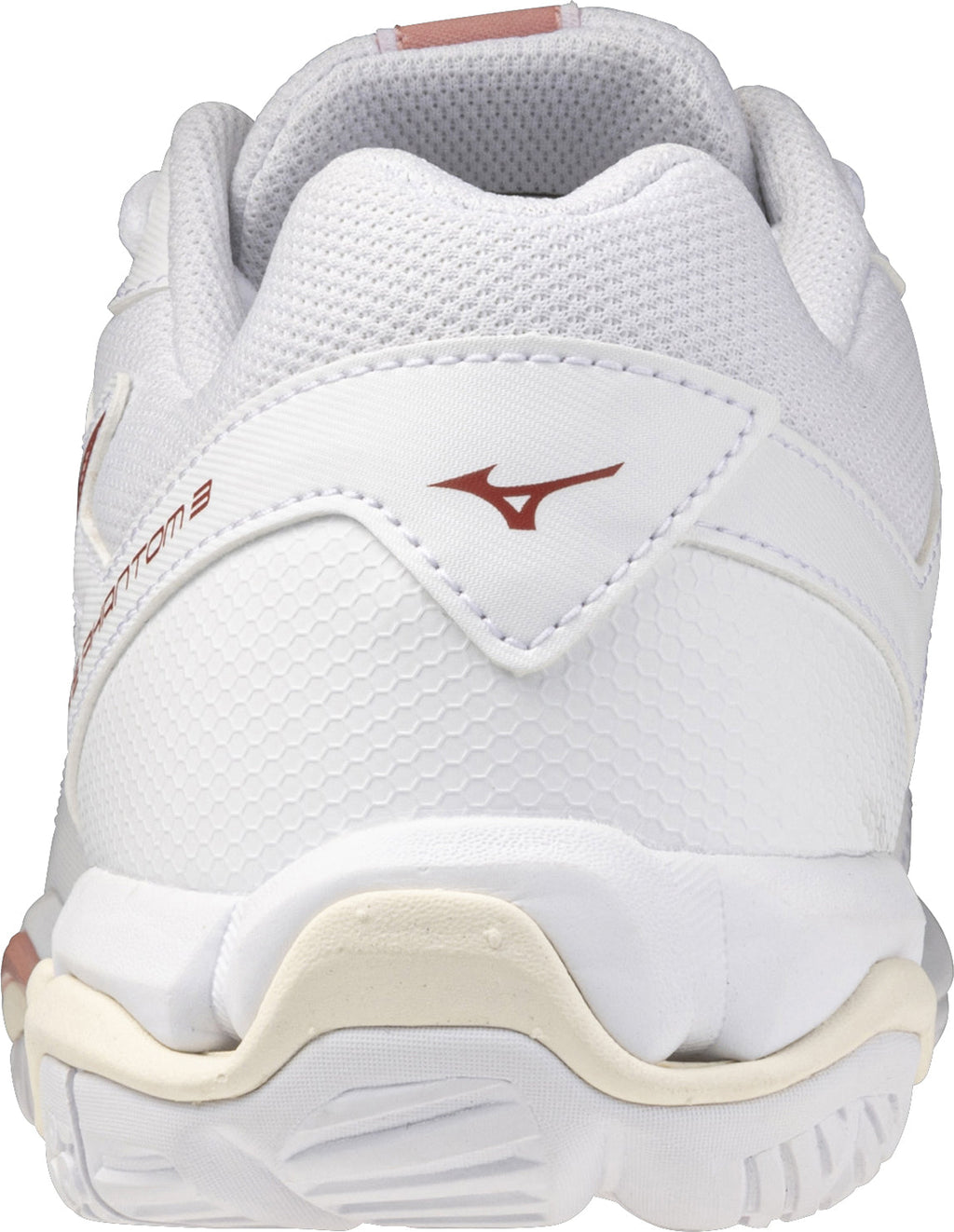Mizuno Women's Wave Phantom 3 Court Shoes - White
