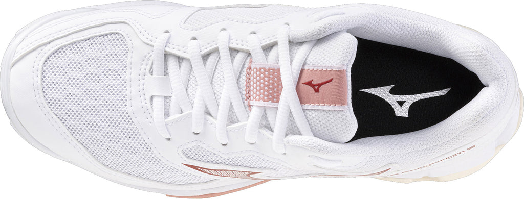 Mizuno Women's Wave Phantom 3 Court Shoes - White