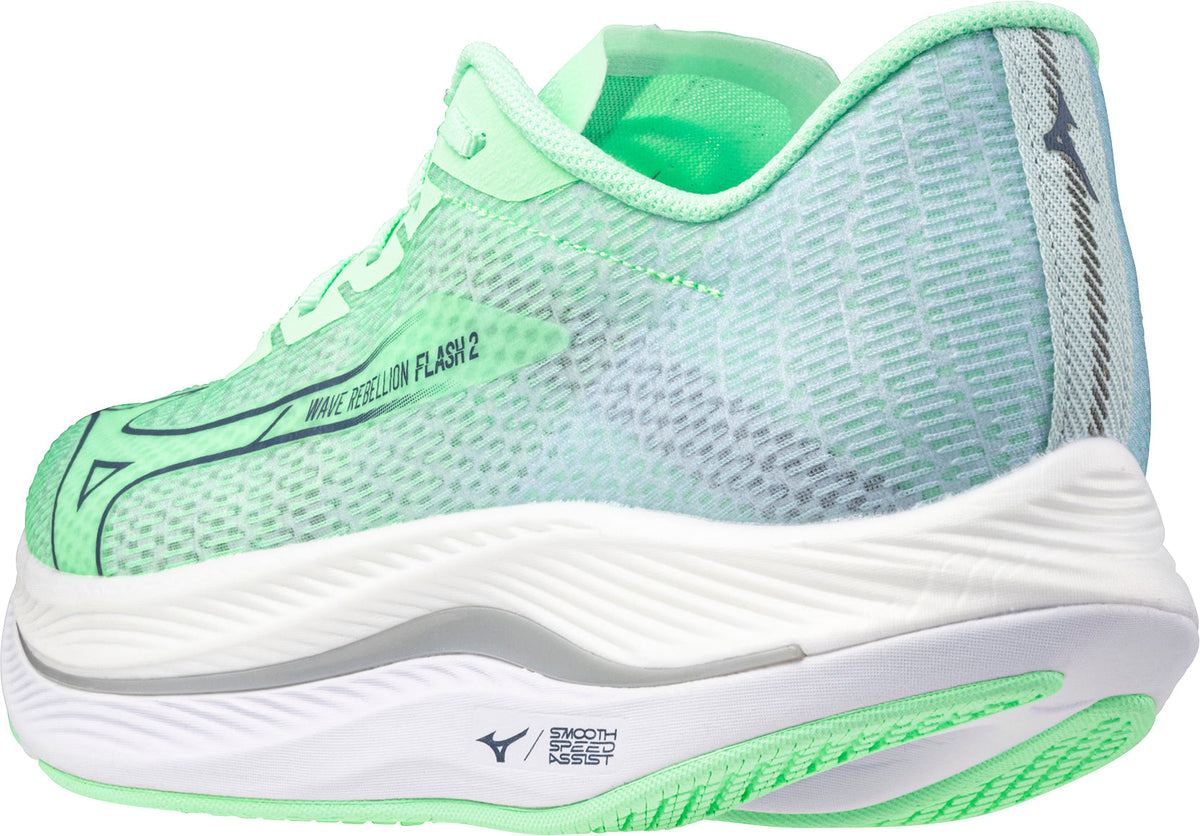 Mizuno Men's Wave Rebellion Flash 2 Running Shoes - Green