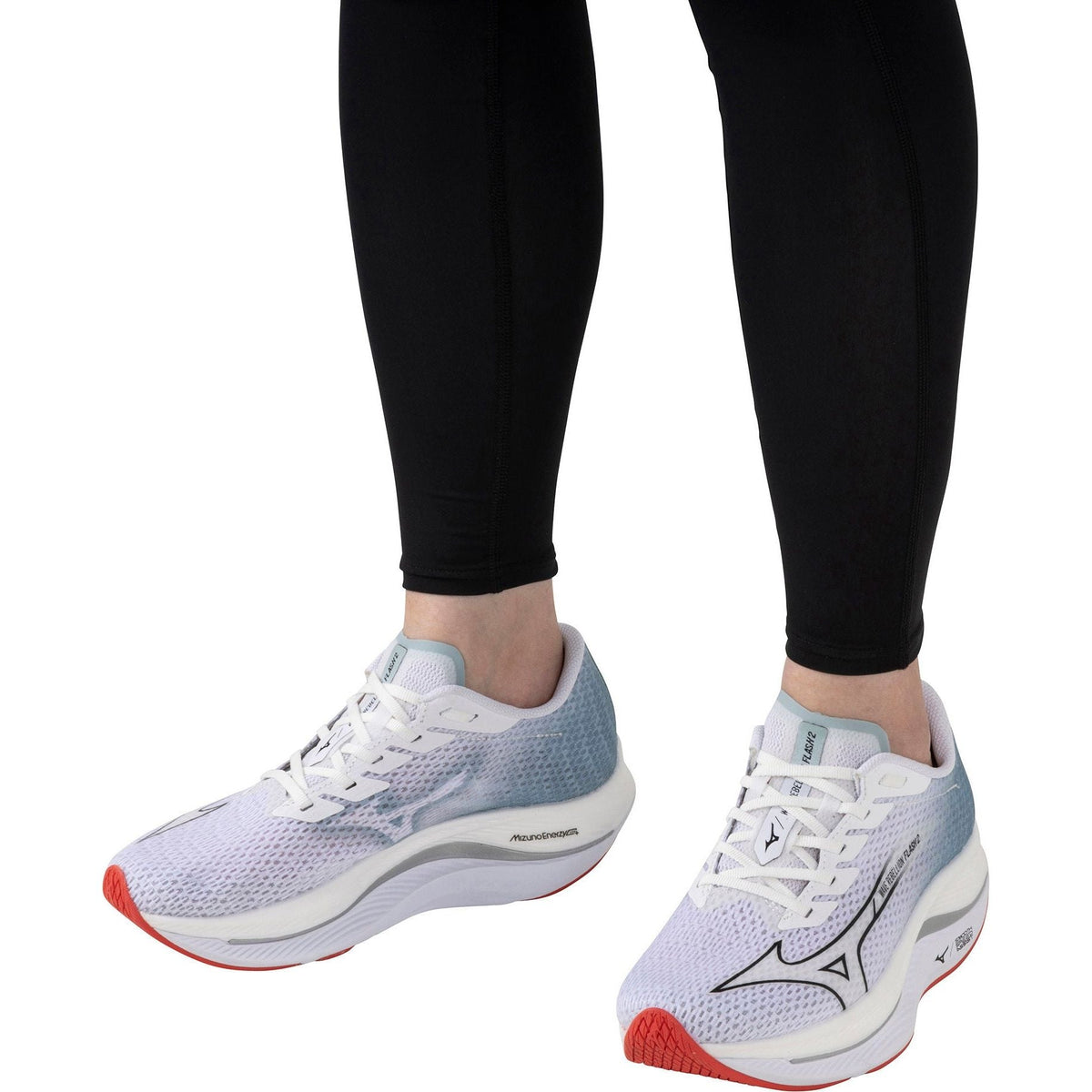 Mizuno Women's Wave Rebellion Flash 2 Running Shoes - White