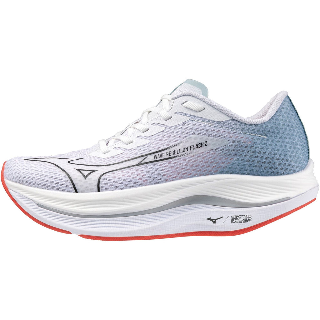 Mizuno Women's Wave Rebellion Flash 2 Running Shoes - White