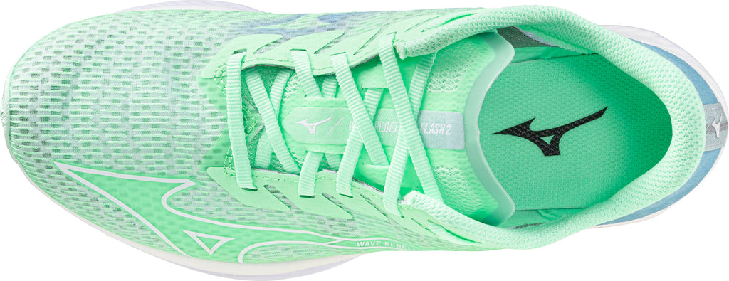Mizuno Women's Wave Rebellion Flash 2 Running Shoes - Green