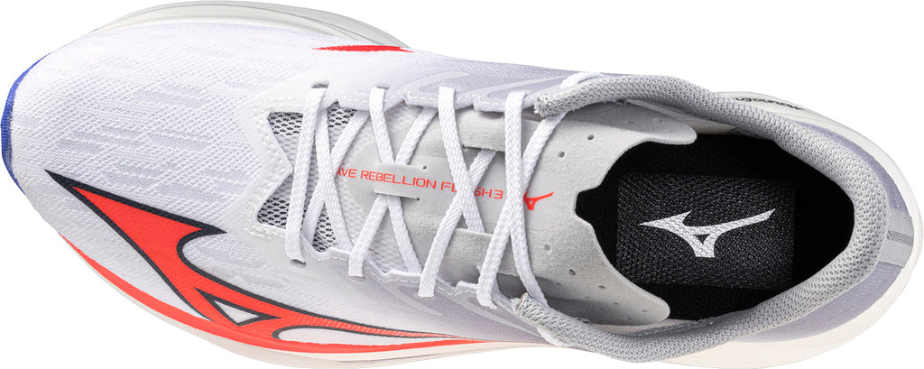 Mizuno Men's Wave Rebellion Flash 3 Running Shoes - White
