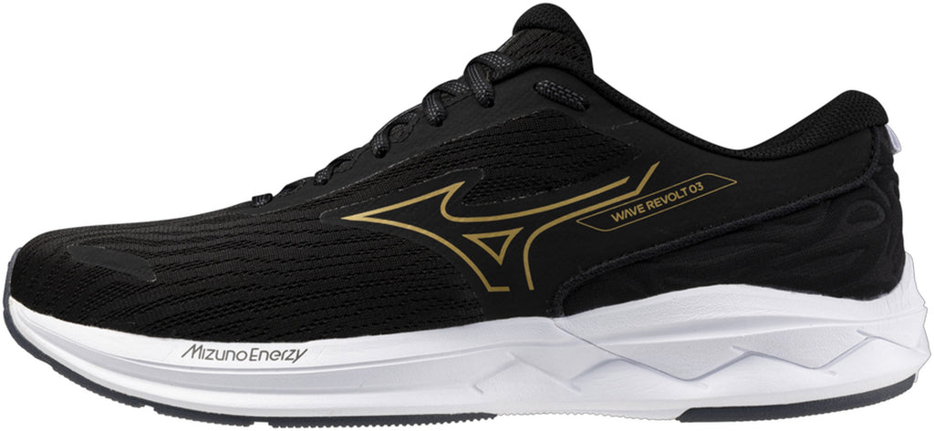 Mizuno Men's Wave Revolt Running Shoes - Black