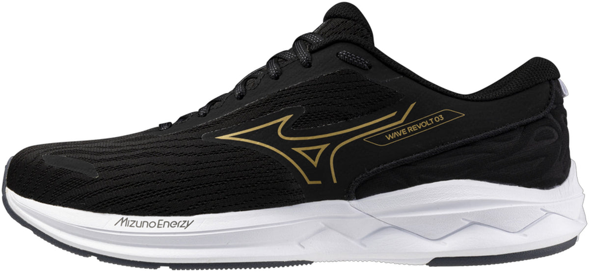 Mizuno Men's Wave Revolt Running Shoes - Black