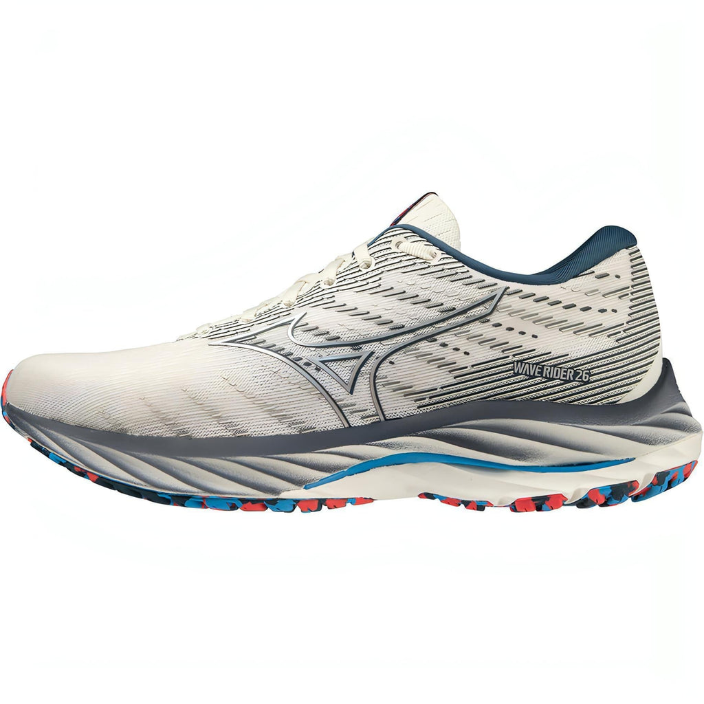 Mizuno Women's Wave Rider 26 Running Shoes - White
