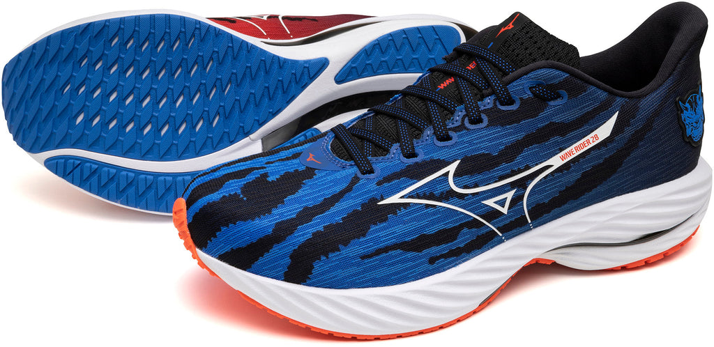 Mizuno Men's Wave Rider 28 Running Shoes - Blue