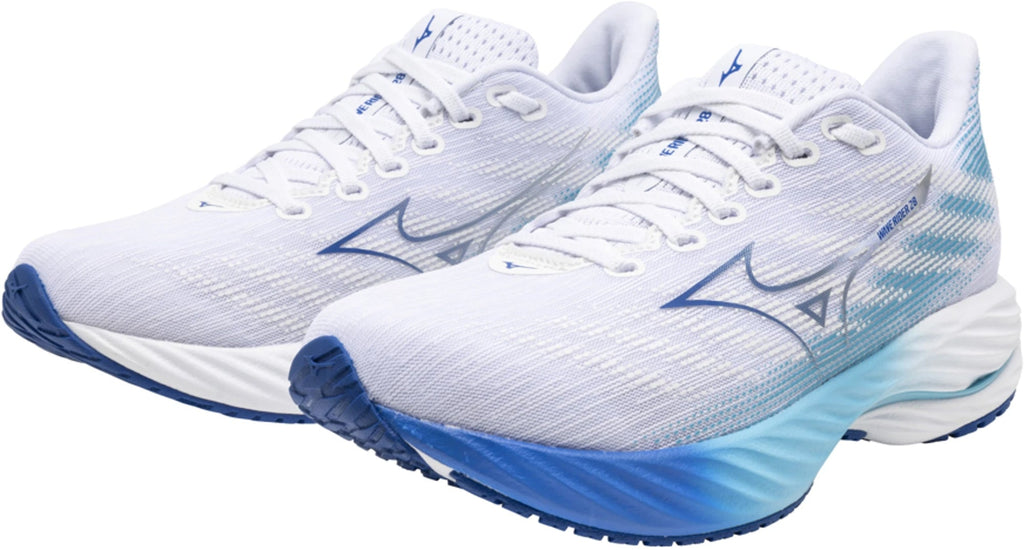 Mizuno Women's Wave Rider 28 Running Shoes - White