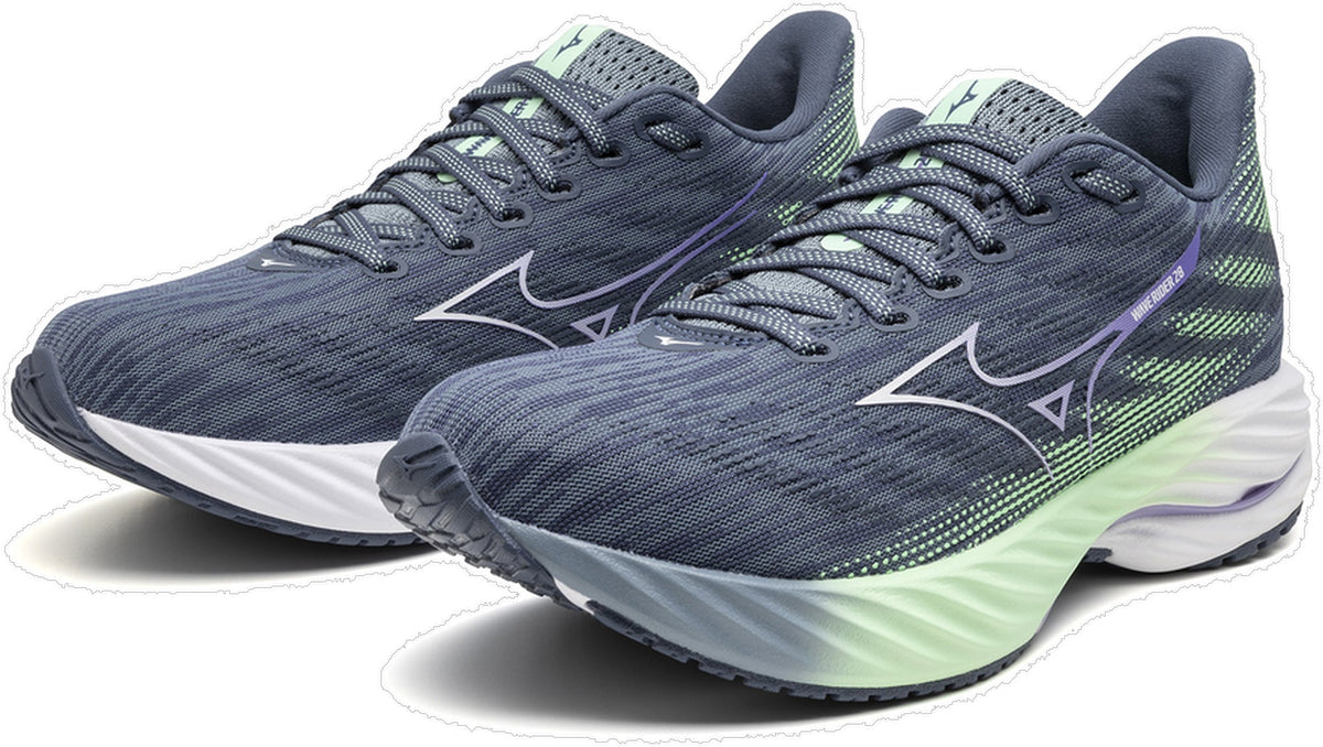 Mizuno Women's Wave Rider 28 Running Shoes - Blue