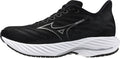 Mizuno Women's Wave Rider 28 Wide Fit (D) Running Shoes - Black