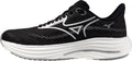 Mizuno Women's Wave Rider 29 Wide Fit (D) Running Shoes - Black