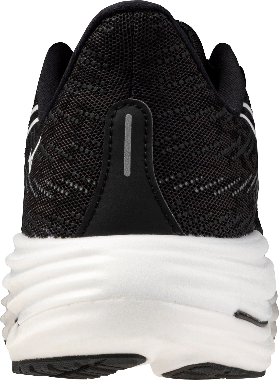 Mizuno Men's Wave Rider 29 Wide Fit (2E) Running Shoes - Black