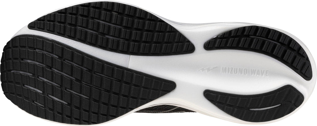 Mizuno Men's Wave Rider 29 Wide Fit (2E) Running Shoes - Black