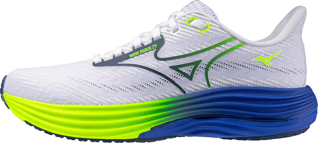 Mizuno Men's Wave Rider 29 Running Shoes - White