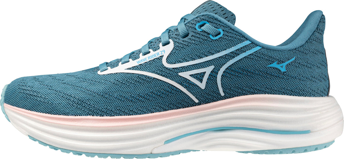 Mizuno Women's Wave Rider 29 Running Shoes - Blue