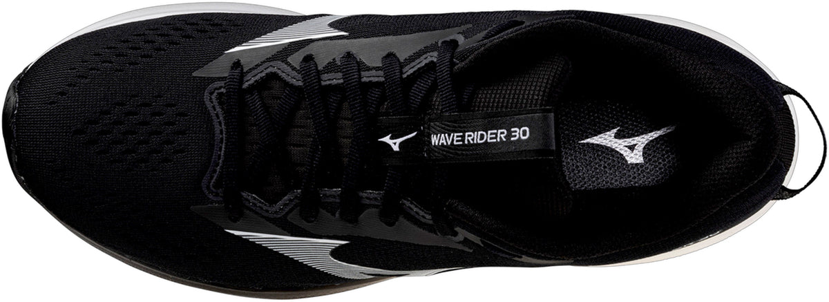 Mizuno Men's Wave Rider 30 Running Shoes - Black