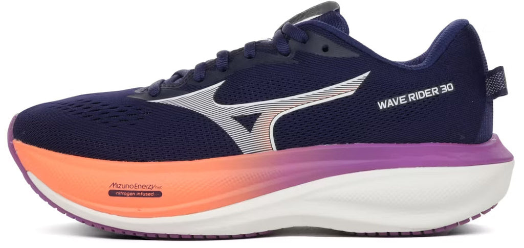 Mizuno Women's Wave Rider 30 Running Shoes - Blue