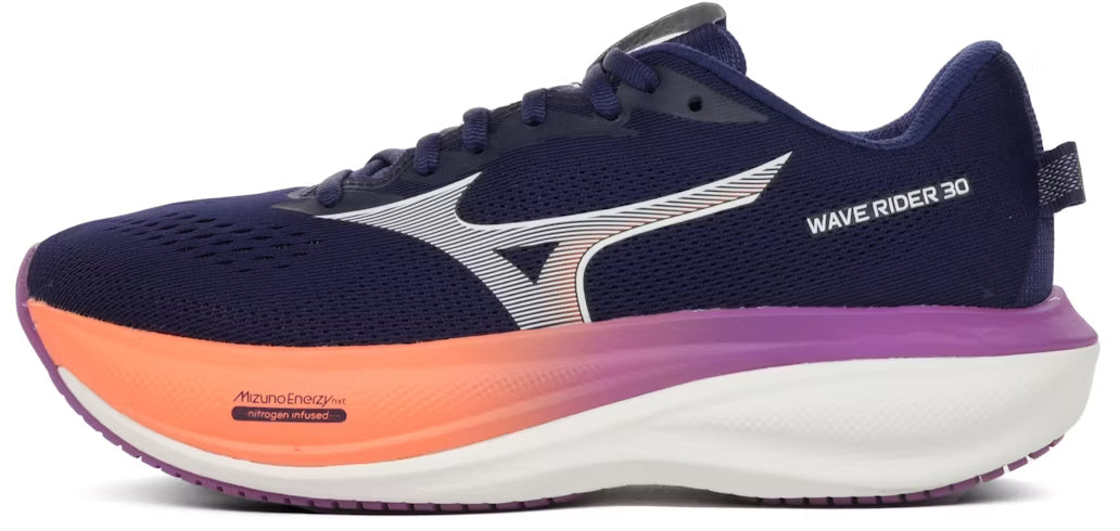 Mizuno Women's Wave Rider 30 Running Shoes - Blue