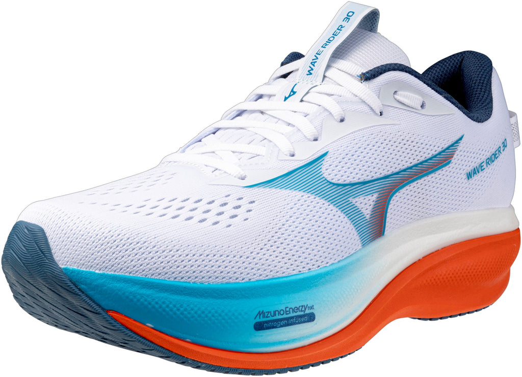Mizuno Men's Wave Rider 30 Running Shoes - White