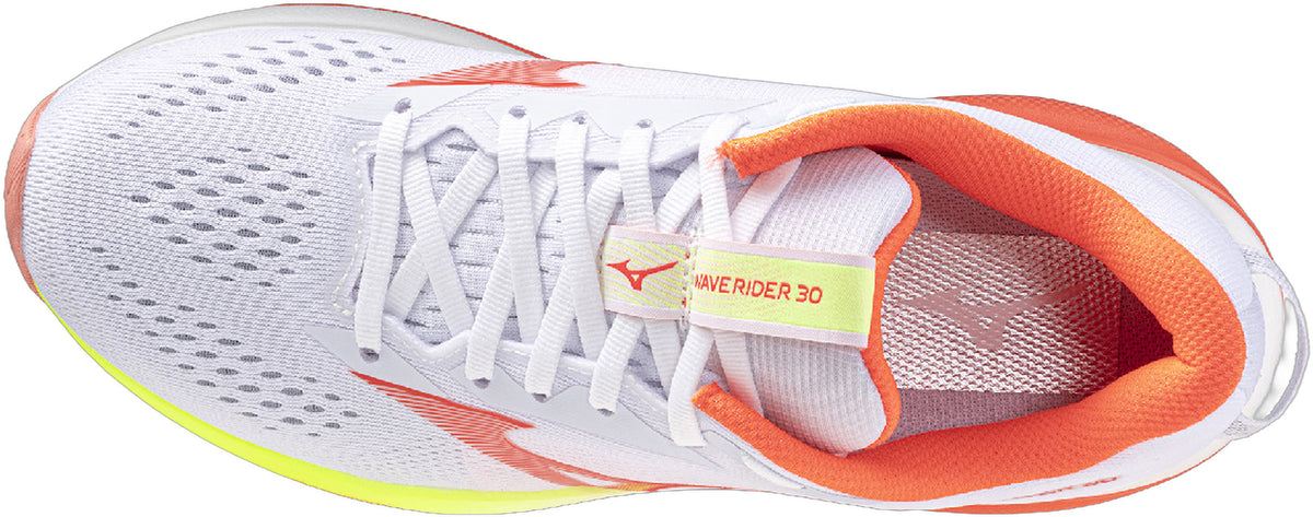 Mizuno Women's Wave Rider 30 Running Shoes - White