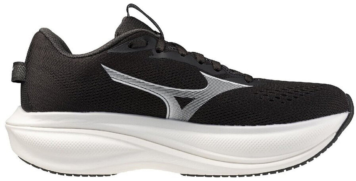 Mizuno Women's Wave Rider 30 Wide Fit Running Shoes - Black