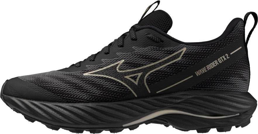 Mizuno Women's Wave Rider GORE-TEX 2 Trail Running Shoes - Black