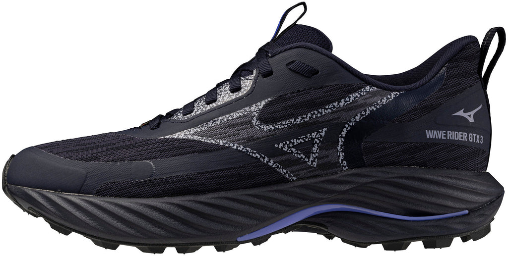 Mizuno Women's Wave Rider GORE-TEX 3 Trail Running Shoes- Grey