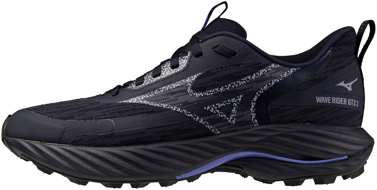 Mizuno Women's Wave Rider GORE-TEX 3 Trail Running Shoes- Grey