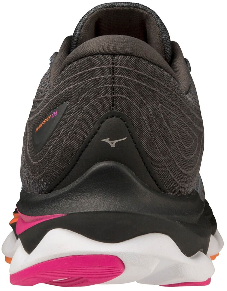 Mizuno Women's Wave Sky 6 Running Shoes - Grey