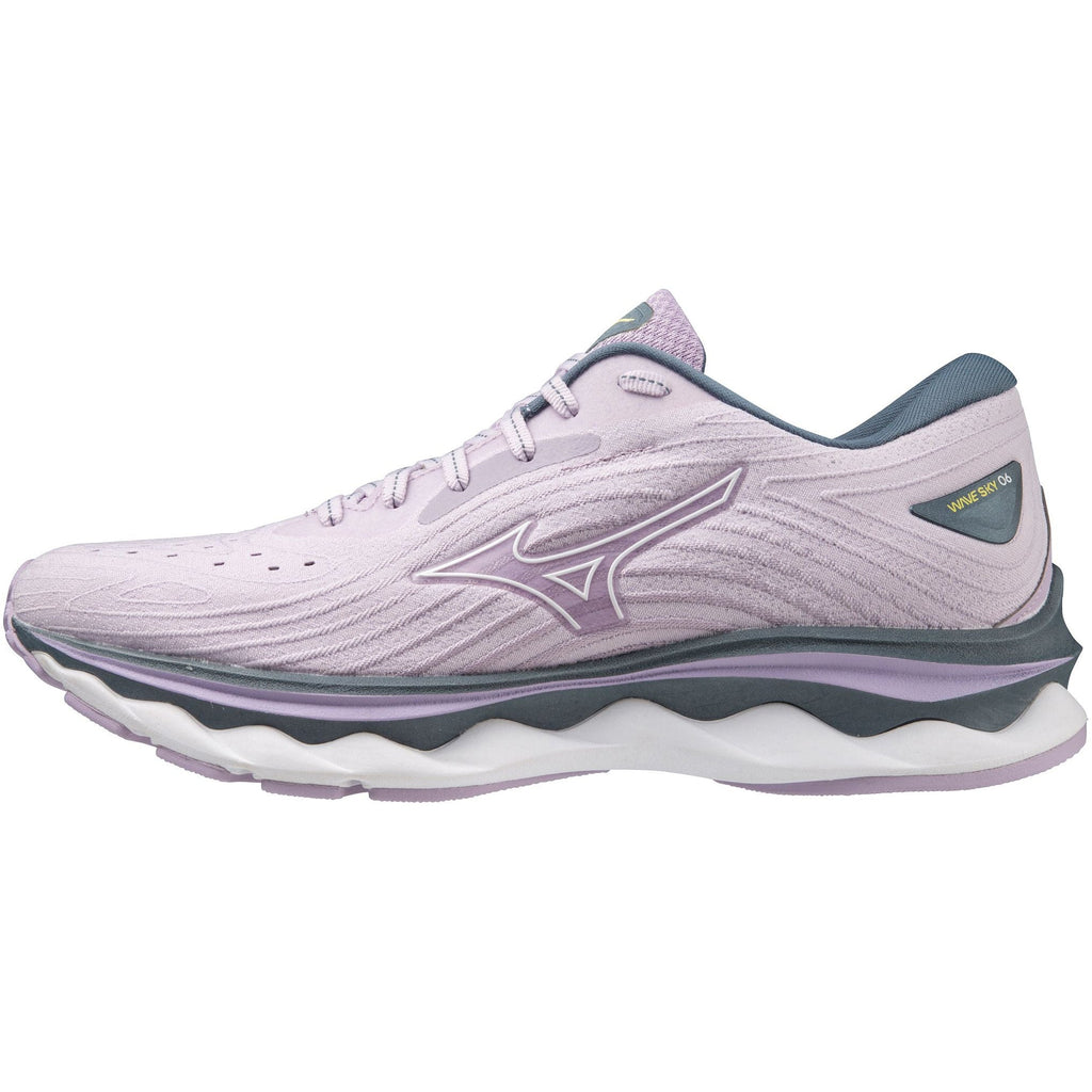 Mizuno Women's Wave Sky 6 Running Shoes - Purple