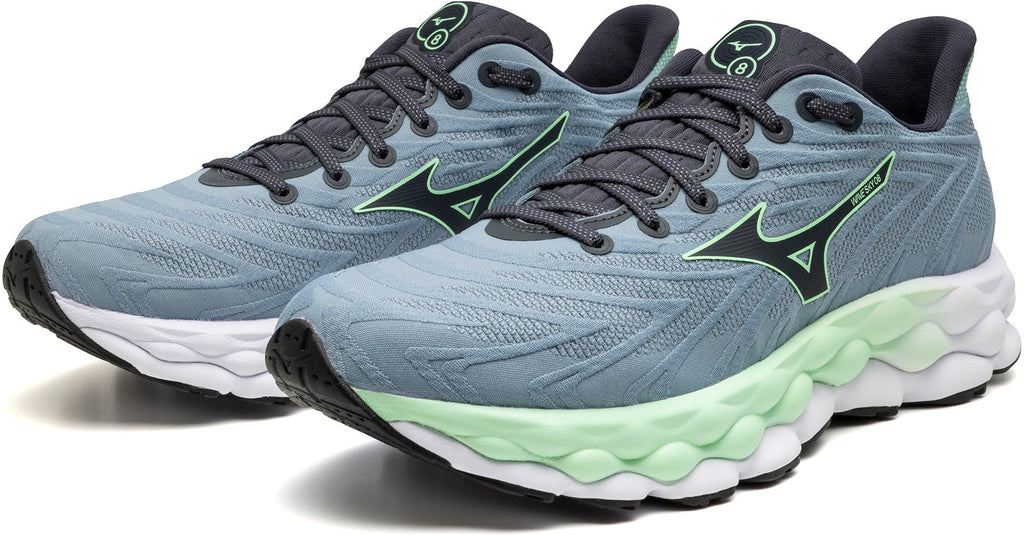 Mizuno Men's Wave Sky 8 Running Shoes - Blue