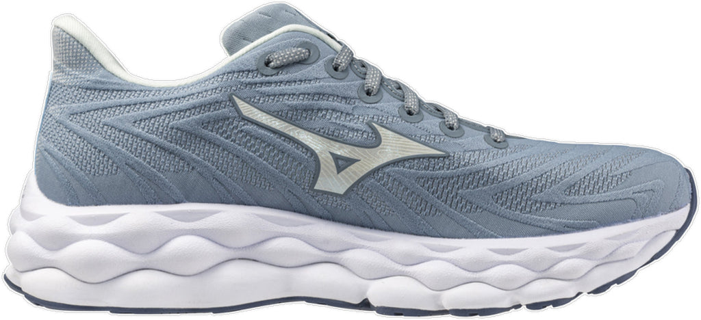 Mizuno Women's Wave Sky 8 Running Shoes - Grey