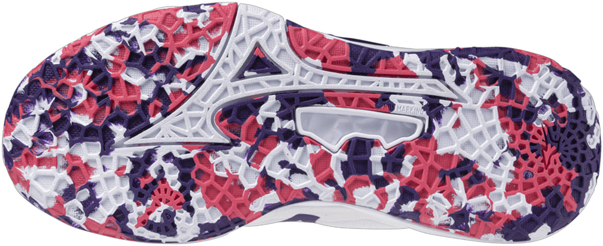 Mizuno Women's Wave Stealth Neo 2 Netball Shoes - White