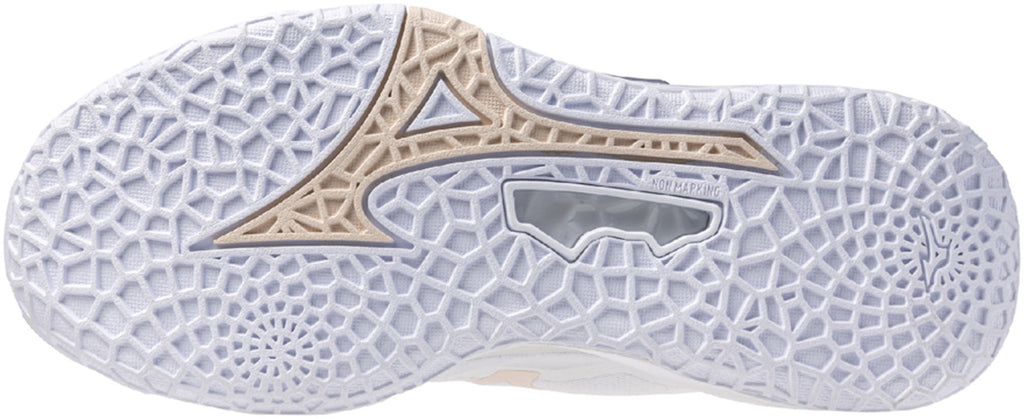 Mizuno Women's Wave Stealth Neo 2 Netball Shoes - White