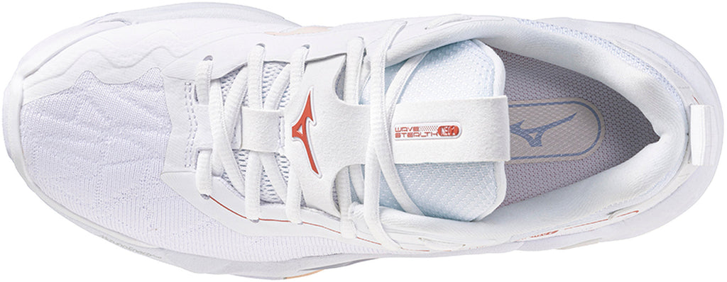Mizuno Women's Wave Stealth Neo 2 Netball Shoes - White