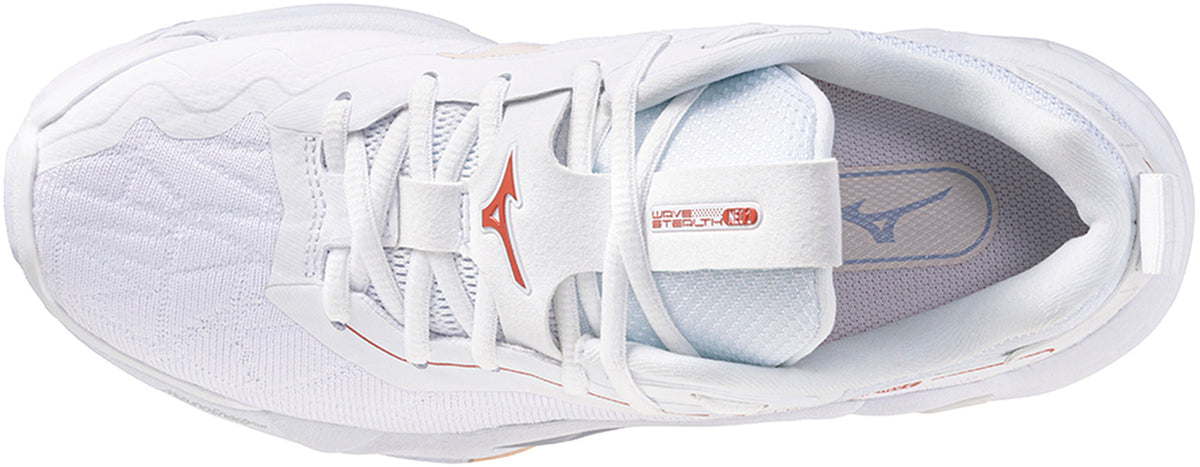 Mizuno Women's Wave Stealth Neo 2 Netball Shoes - White