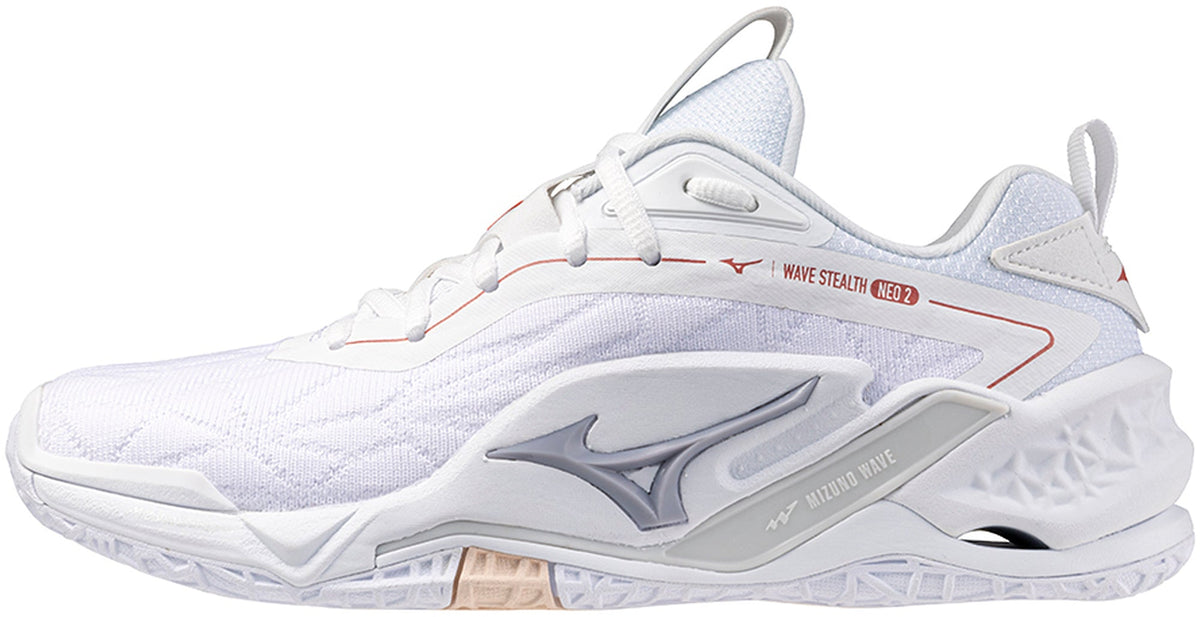 Mizuno Women's Wave Stealth Neo 2 Netball Shoes - White