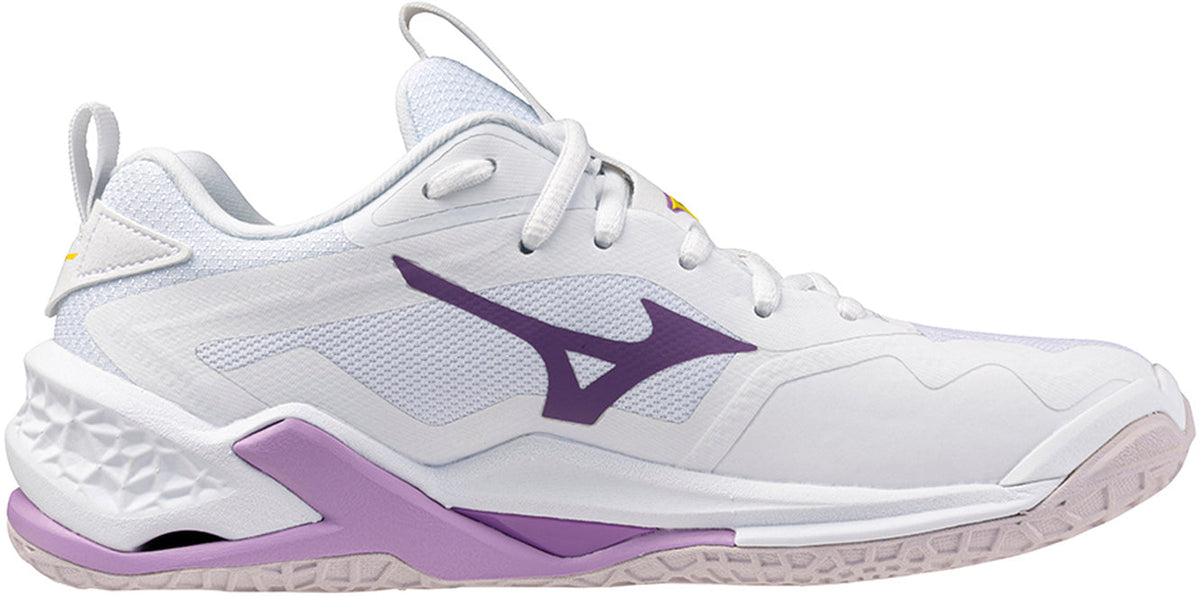 Mizuno Women's Wave Stealth Neo 2 Netball Shoes - White