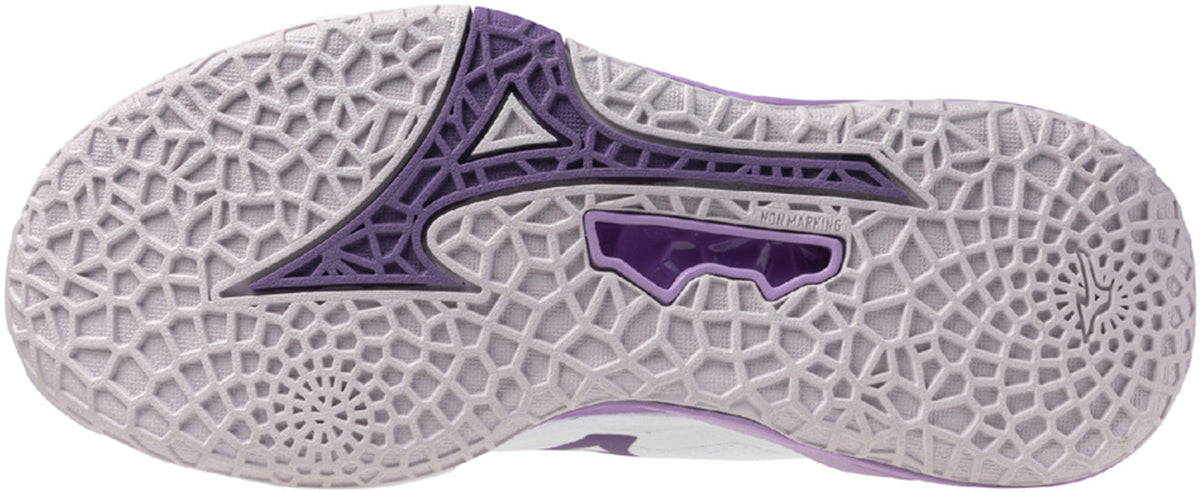 Mizuno Women's Wave Stealth Neo 2 Netball Shoes - White