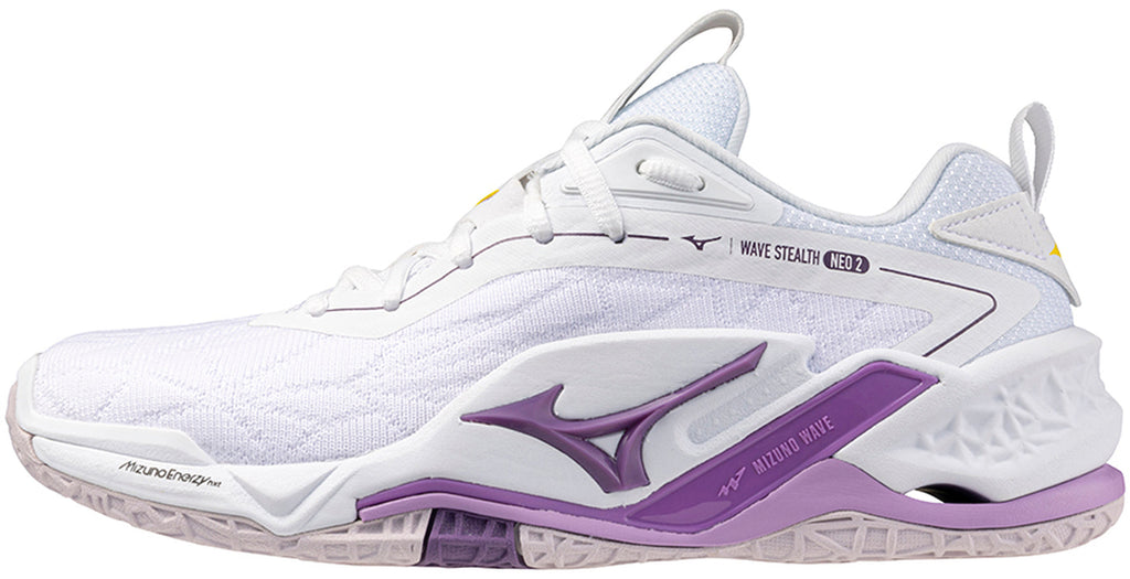 Mizuno Women's Wave Stealth Neo 2 Netball Shoes - White