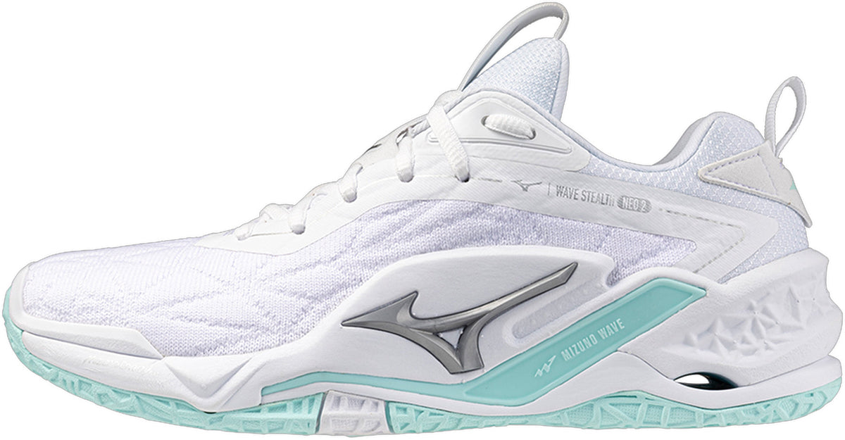 Mizuno Women's Wave Stealth Neo 2 Netball Shoes - White