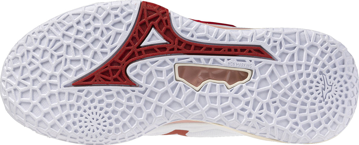 Mizuno Women's Wave Stealth Neo 2 Netball Shoes - White