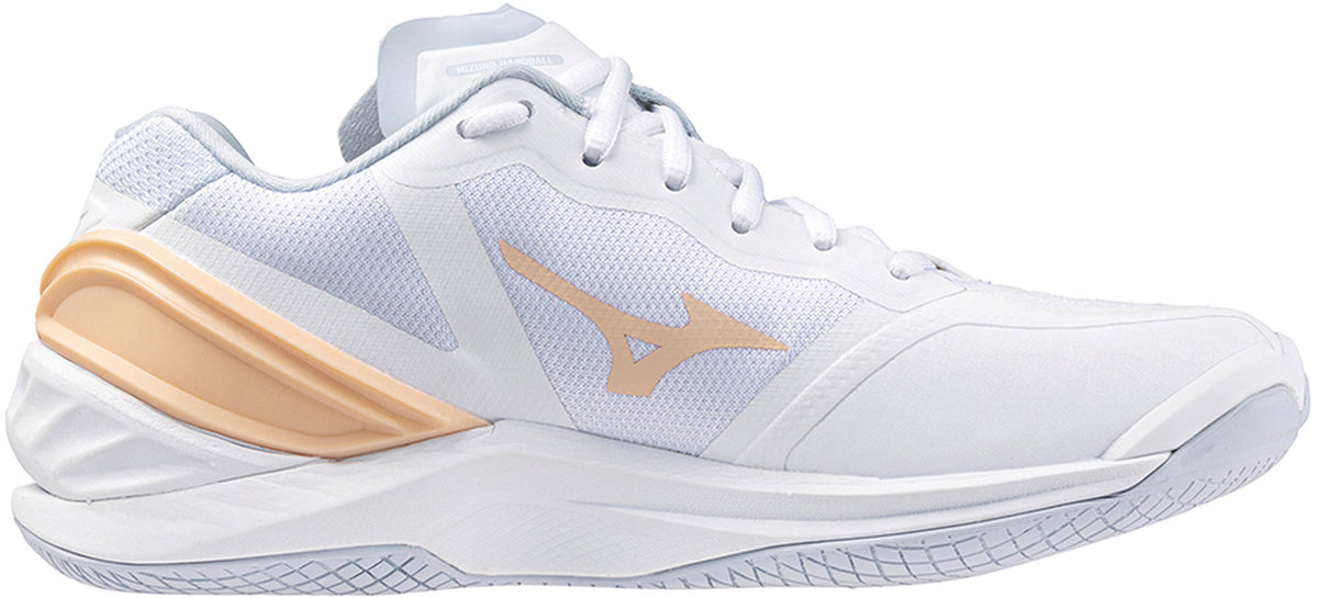Mizuno Women's Wave Stealth Neo Netball Shoes - White