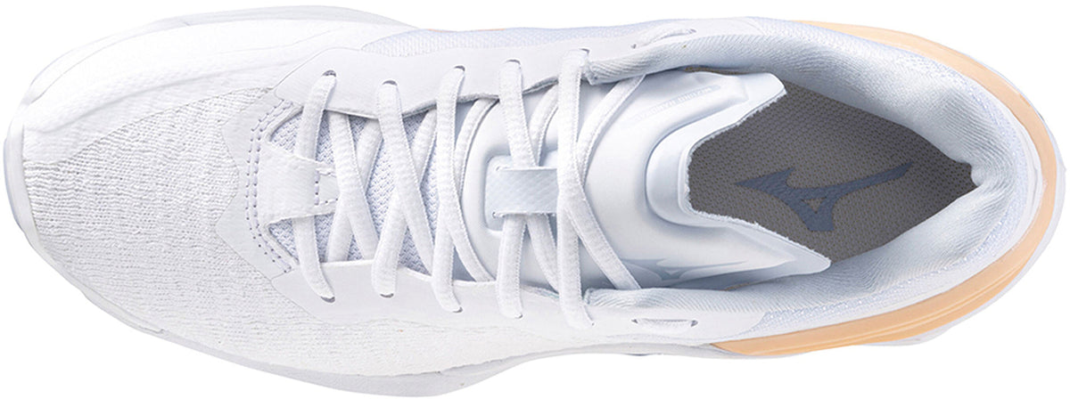 Mizuno Women's Wave Stealth Neo Netball Shoes - White