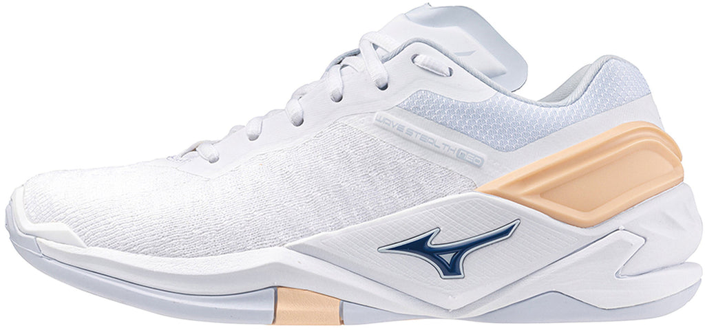 Mizuno Women's Wave Stealth Neo Netball Shoes - White