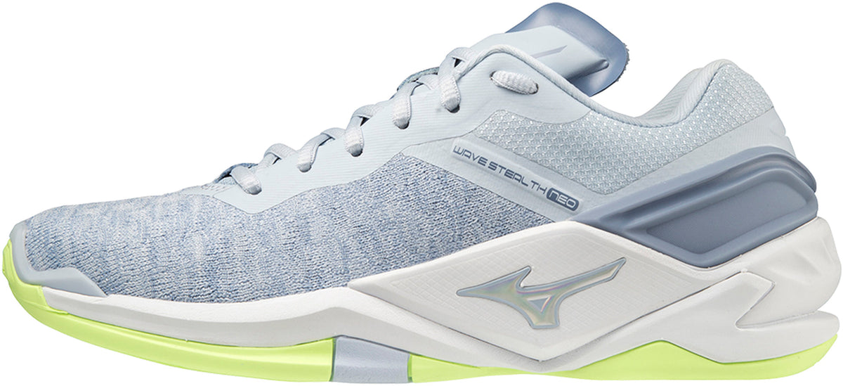 Mizuno Women's Wave Stealth Neo Netball Shoes - Blue