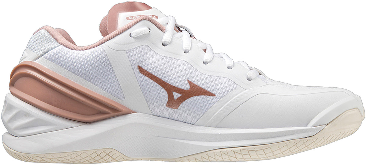 Mizuno Women's Wave Stealth Neo Netball Shoes - White