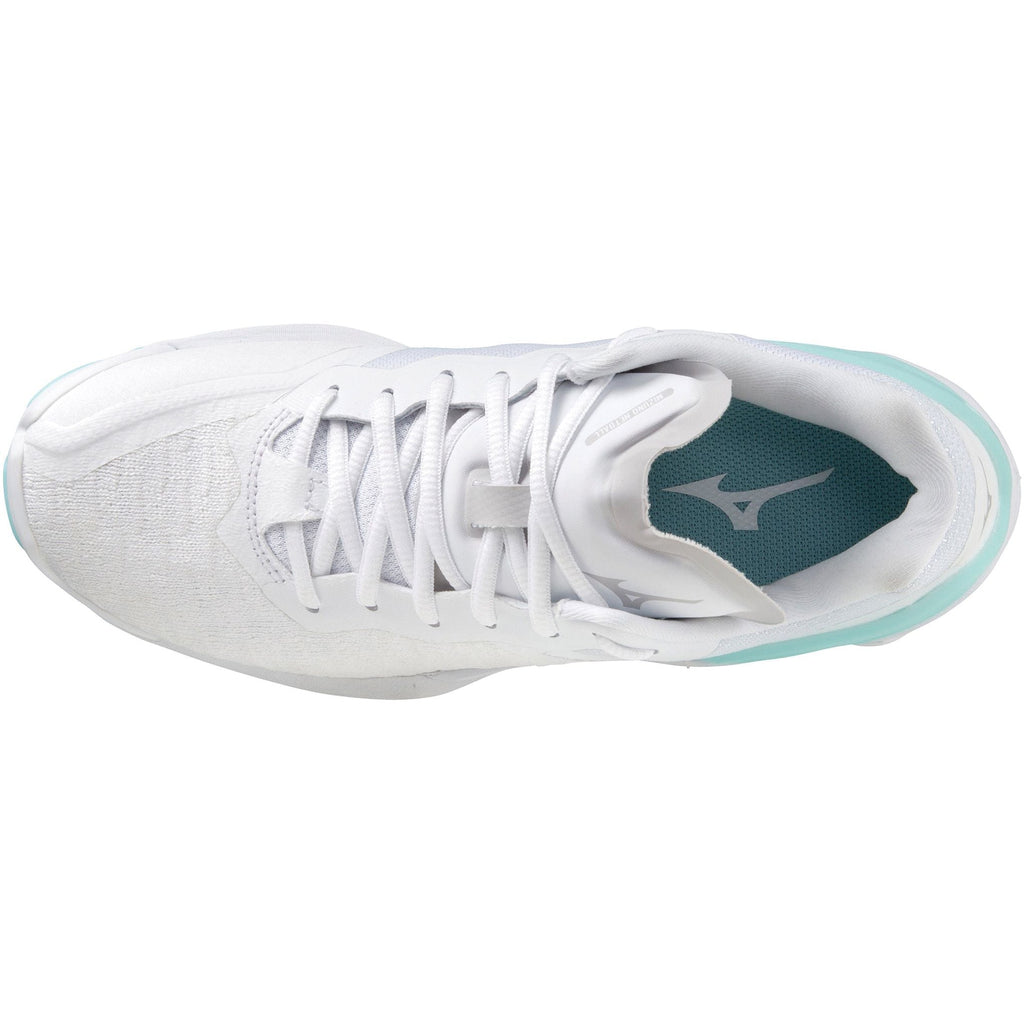 Mizuno Women's Wave Stealth Neo Netball Shoes - White