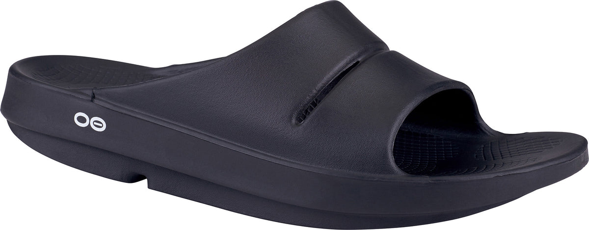 Oofos OOahh Recovery Slides - Black